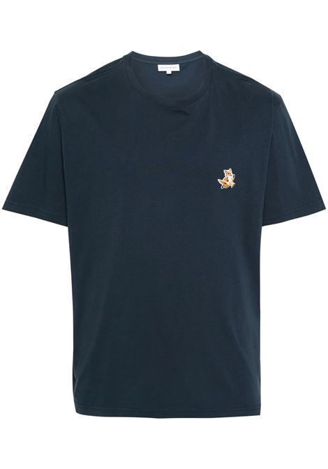 speedy fox patch man navy MAISON KITSUNÉ | MM00125KJ0008P476